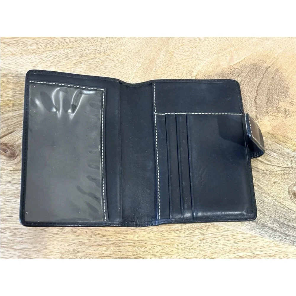 Black and Gray Logo Passport cover - Picture 3 of 5